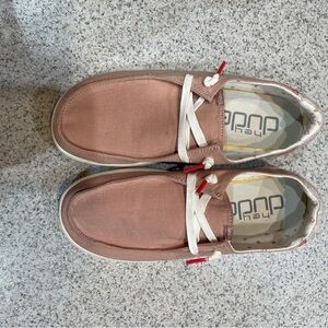 🌸 Hey Dude Wendy Rise Platform Sneakers | Pink | Women’s Size 7